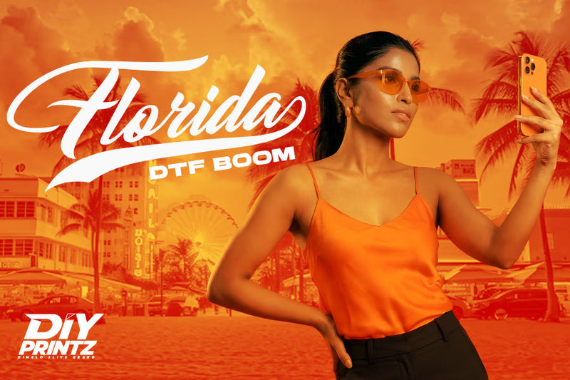 Premium DTF transfers printed fast in Florida