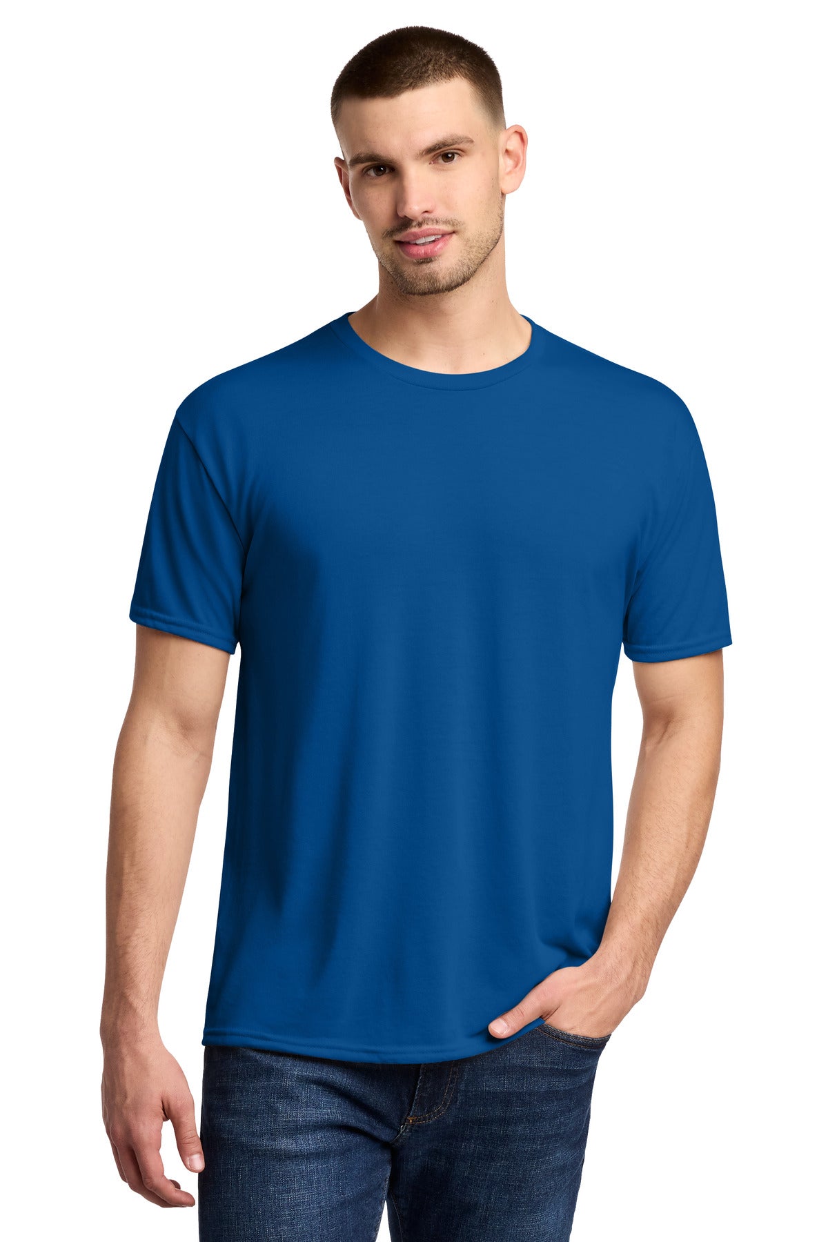 Jerzees Dri-Power 100% Polyester T-Shirt. 21M