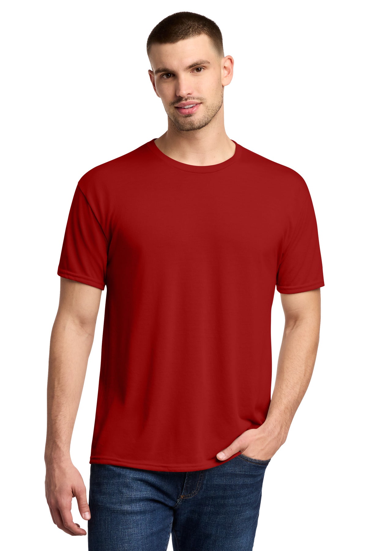 Jerzees Dri-Power 100% Polyester T-Shirt. 21M