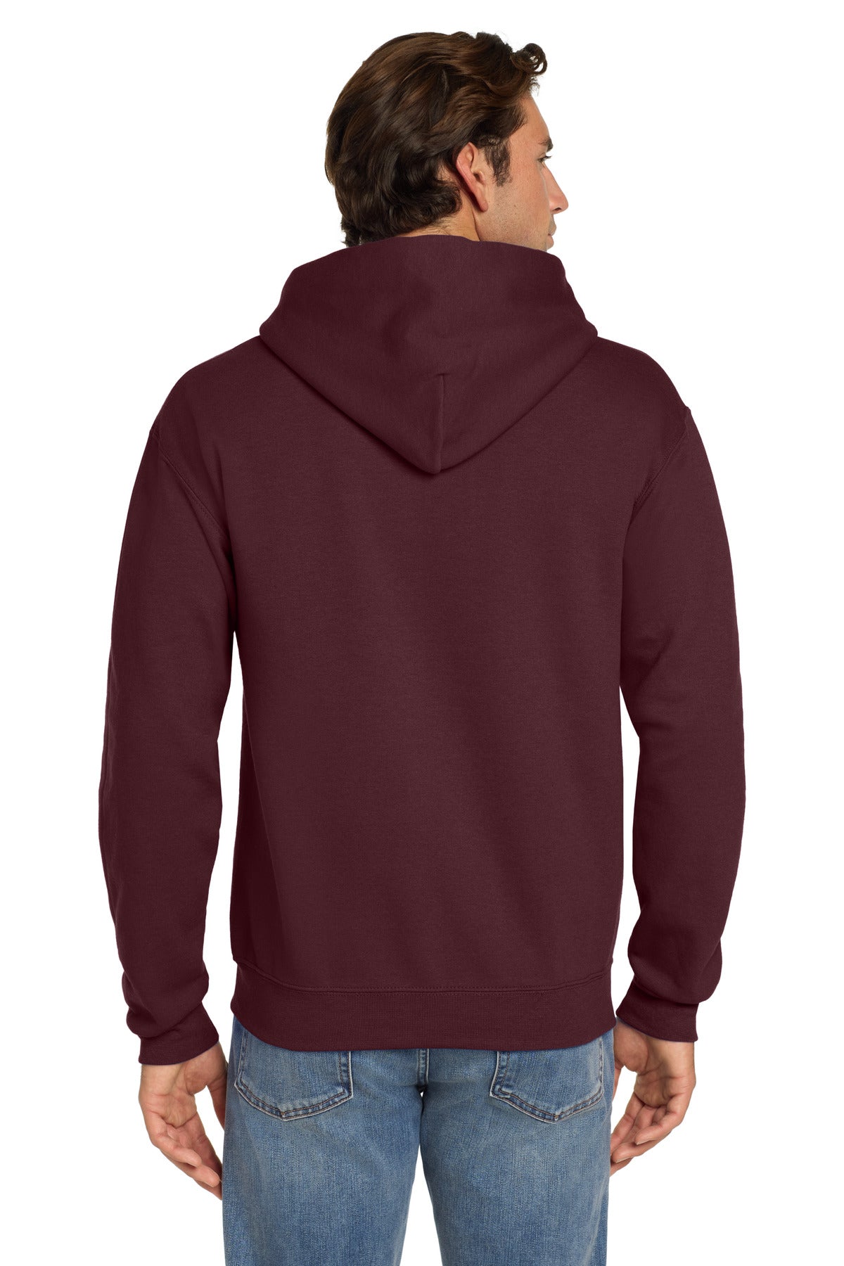Jerzees Super Sweats NuBlend - Pullover Hooded Sweatshirt.  4997M