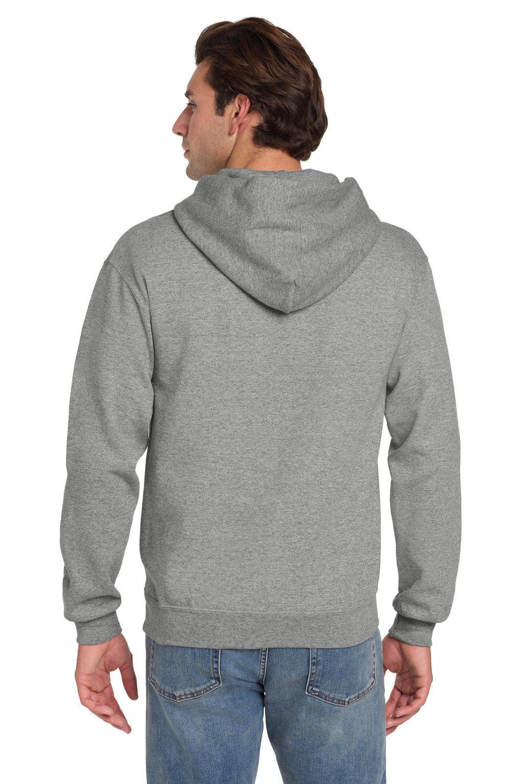 Jerzees Super Sweats NuBlend - Pullover Hooded Sweatshirt.  4997M