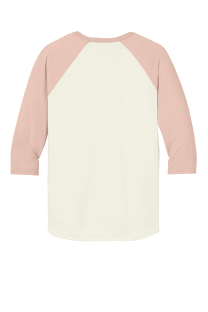 Jerzees Unisex Premium Blend Combed Ring Spun 3/4-Sleeve Raglan 560R