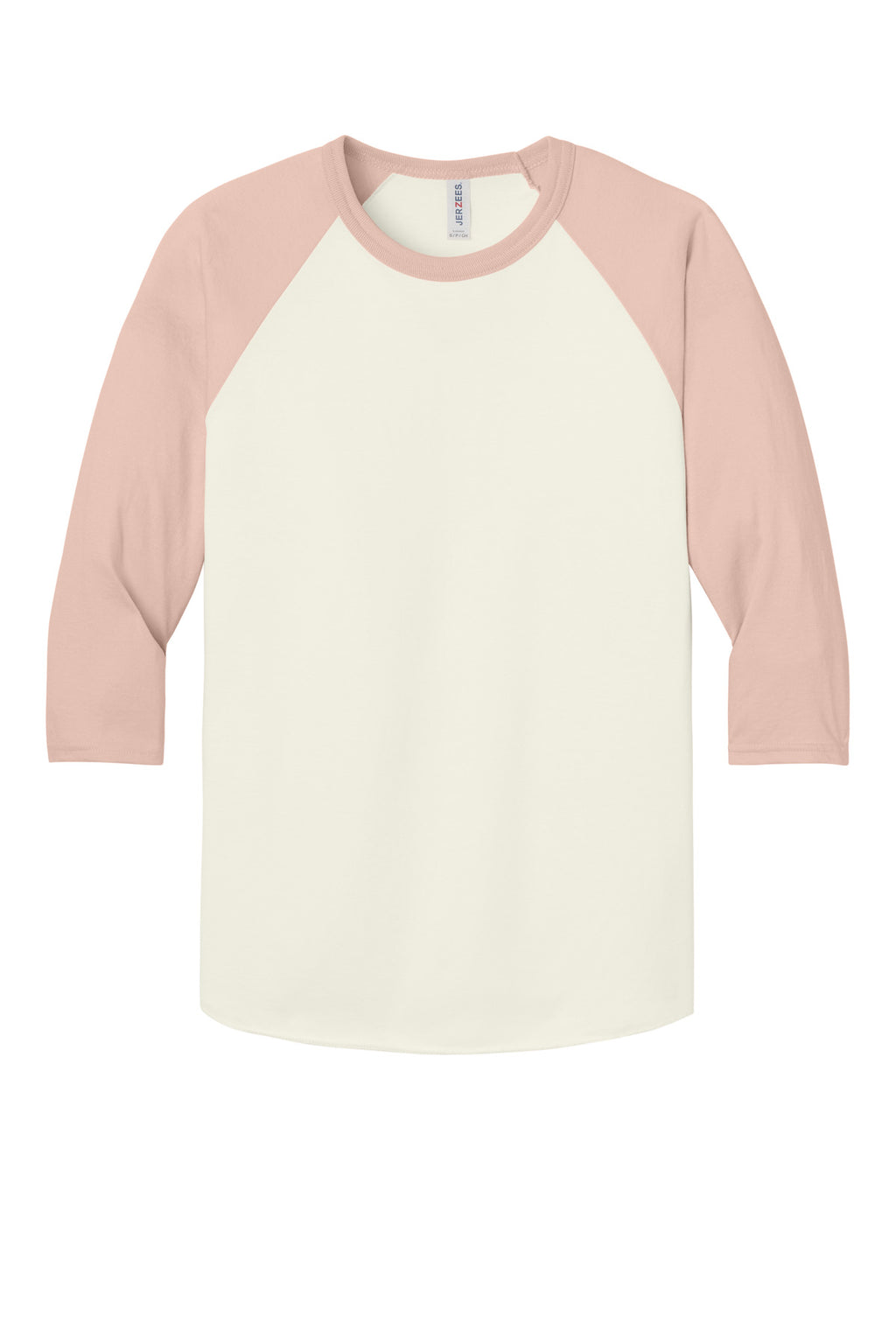 Jerzees Unisex Premium Blend Combed Ring Spun 3/4-Sleeve Raglan 560R