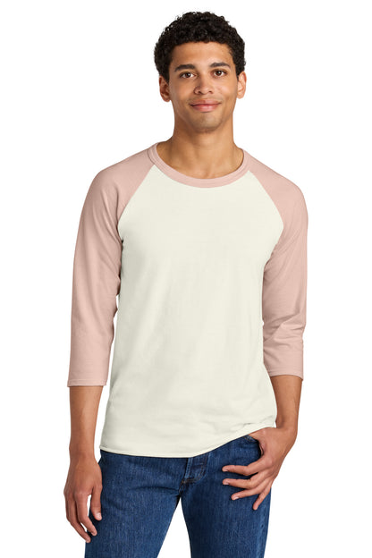 Jerzees Unisex Premium Blend Combed Ring Spun 3/4-Sleeve Raglan 560R