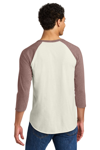 Jerzees Unisex Premium Blend Combed Ring Spun 3/4-Sleeve Raglan 560R