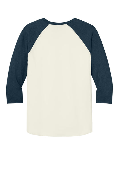 Jerzees Unisex Premium Blend Combed Ring Spun 3/4-Sleeve Raglan 560R