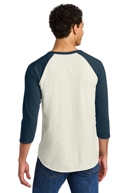 Jerzees Unisex Premium Blend Combed Ring Spun 3/4-Sleeve Raglan 560R