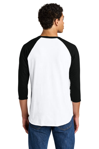Jerzees Unisex Premium Blend Combed Ring Spun 3/4-Sleeve Raglan 560R