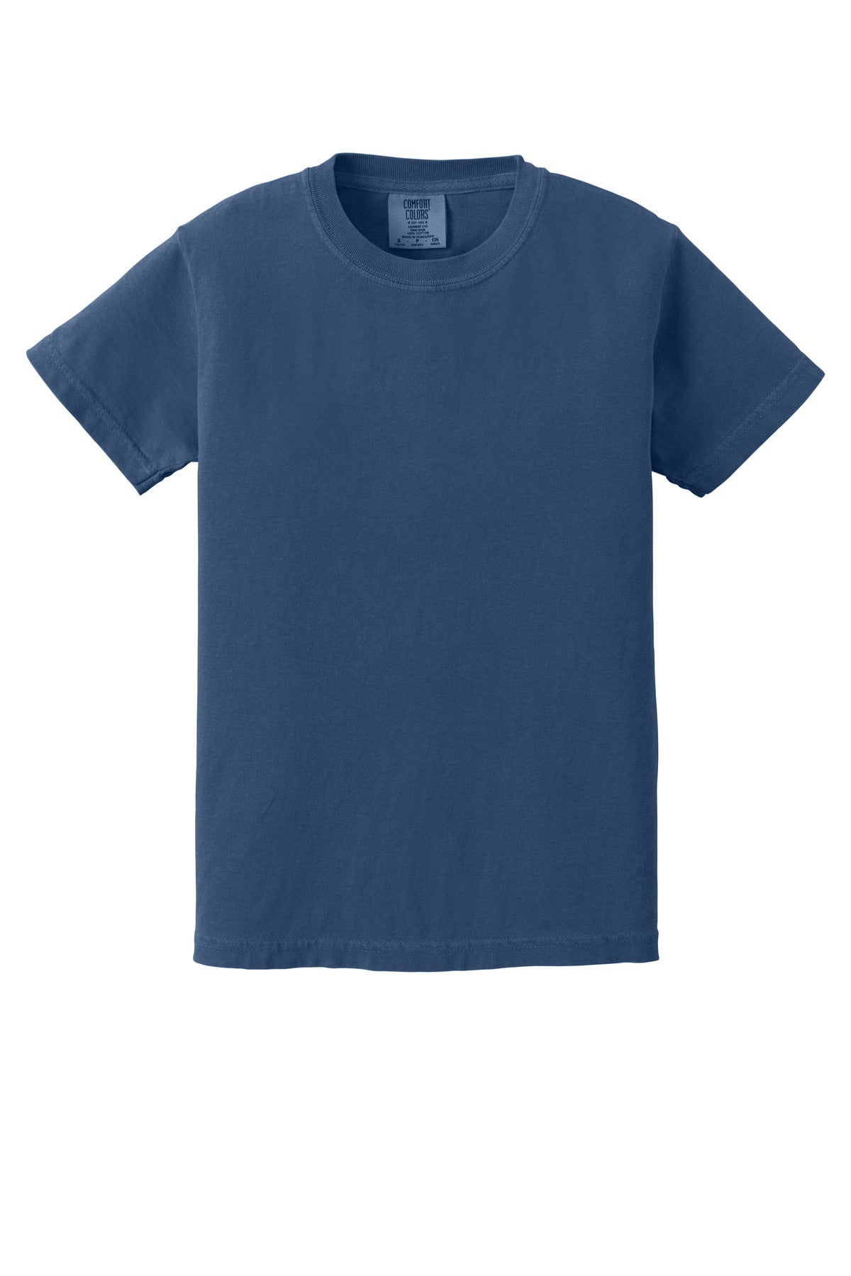 COMFORT COLORS  Youth Heavyweight Ring Spun Tee. 9018