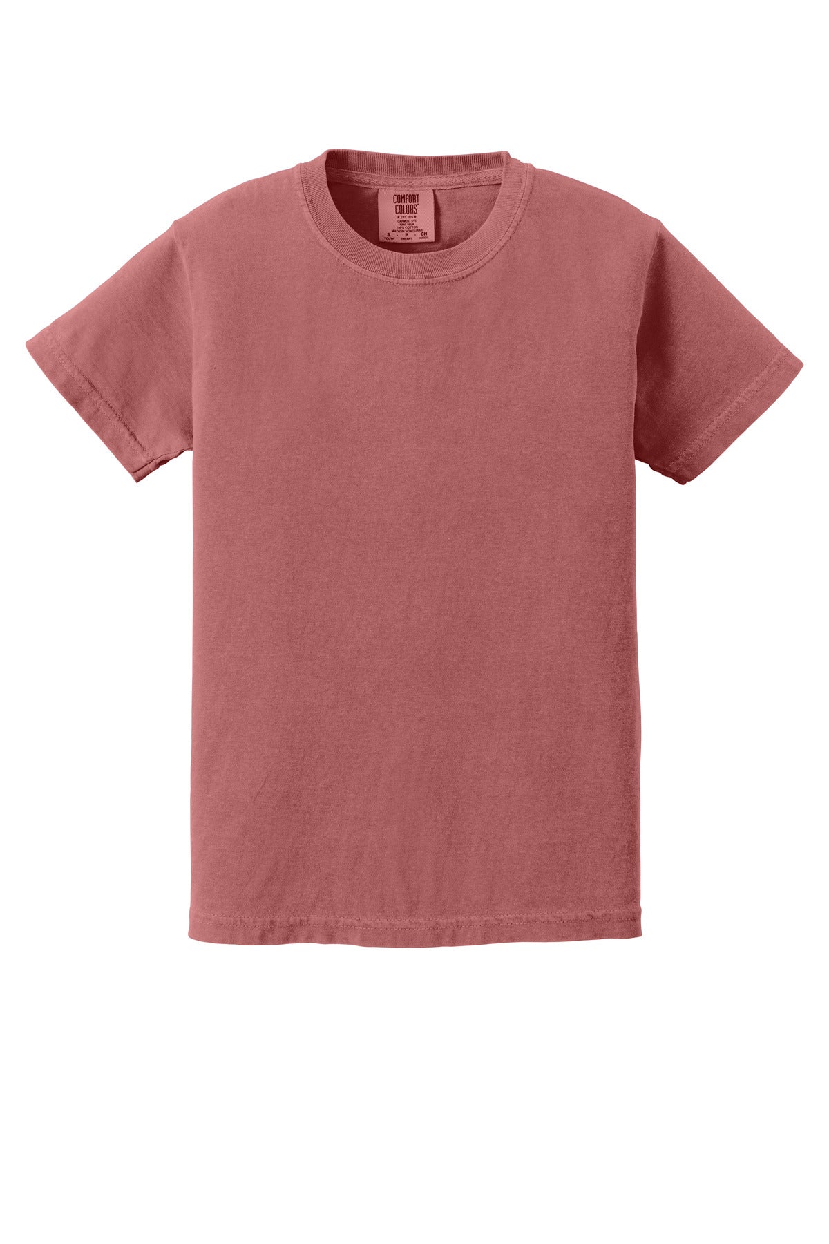 COMFORT COLORS  Youth Heavyweight Ring Spun Tee. 9018