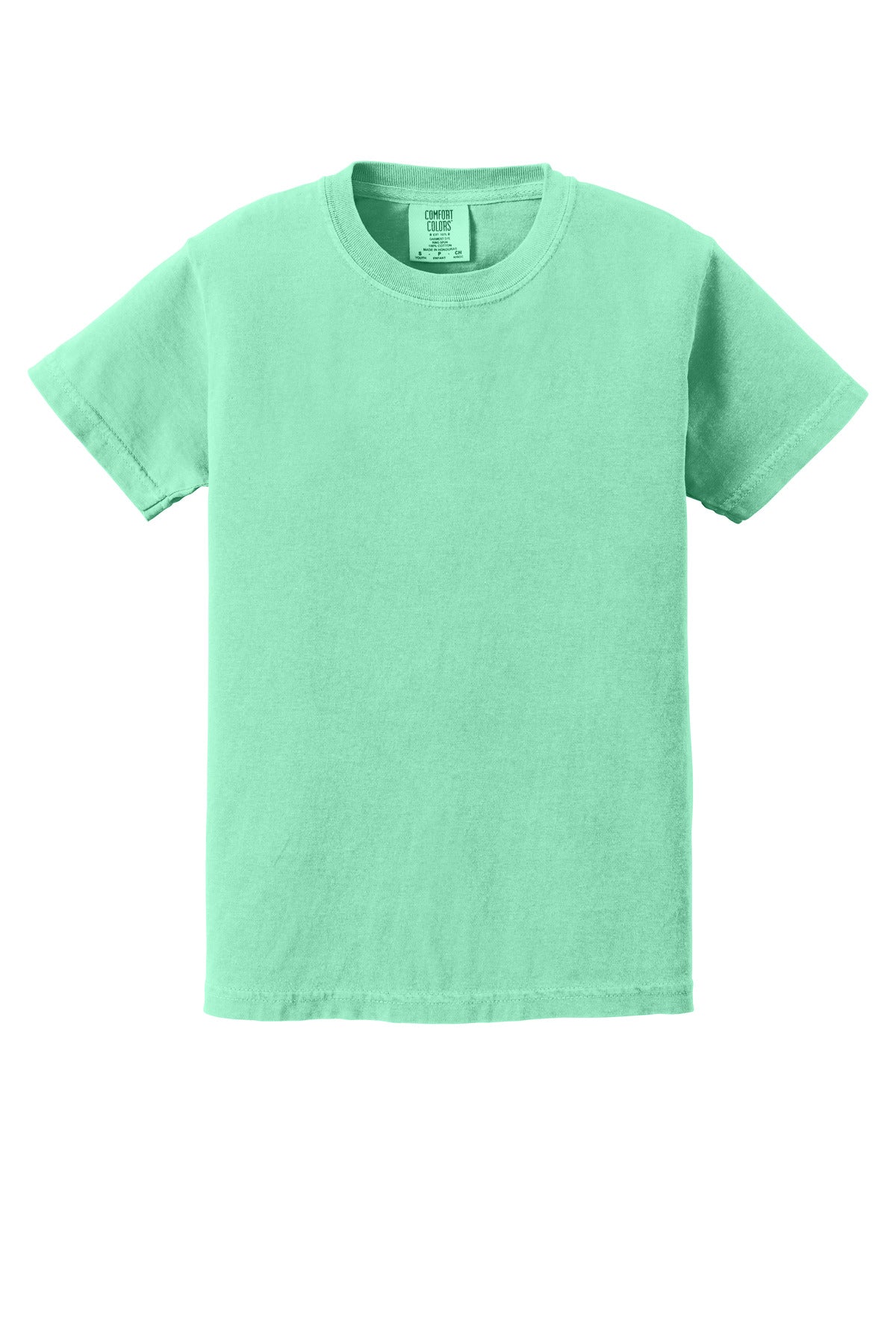 COMFORT COLORS  Youth Heavyweight Ring Spun Tee. 9018