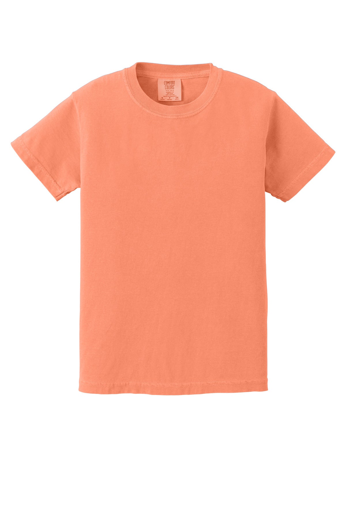 COMFORT COLORS  Youth Heavyweight Ring Spun Tee. 9018