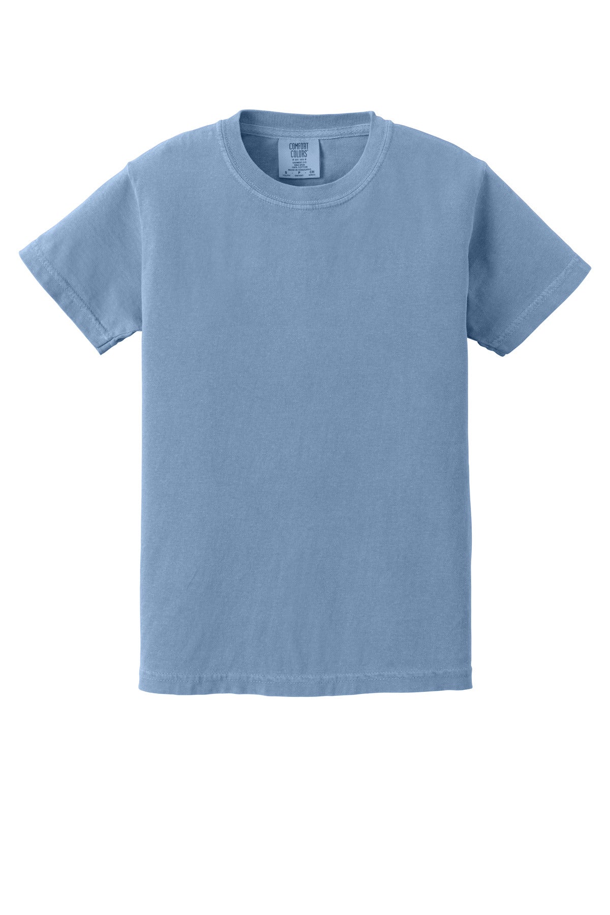 COMFORT COLORS  Youth Heavyweight Ring Spun Tee. 9018