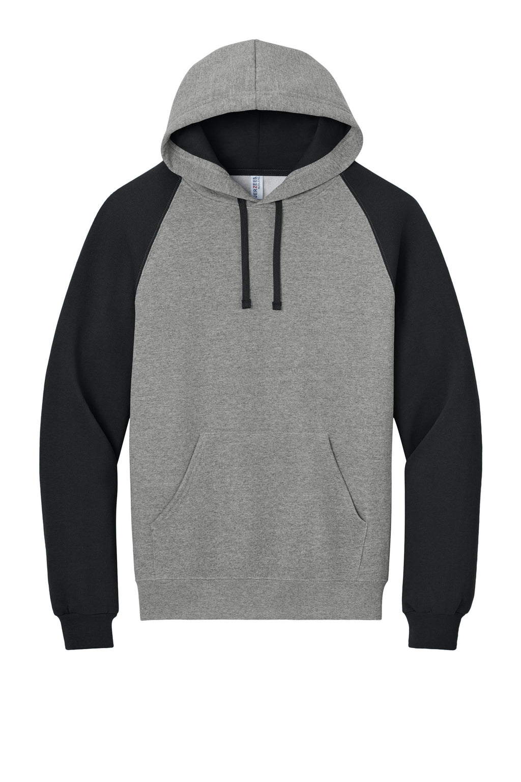 Jerzees Unisex NuBlend Colorblock Raglan Hoodie Sweatshirt 96C