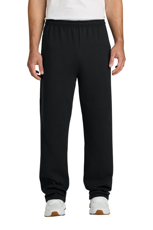 Jerzees NuBlend Open Bottom Pant with Pockets. 974MP