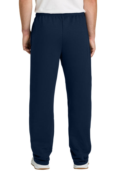 Jerzees NuBlend Open Bottom Pant with Pockets. 974MP