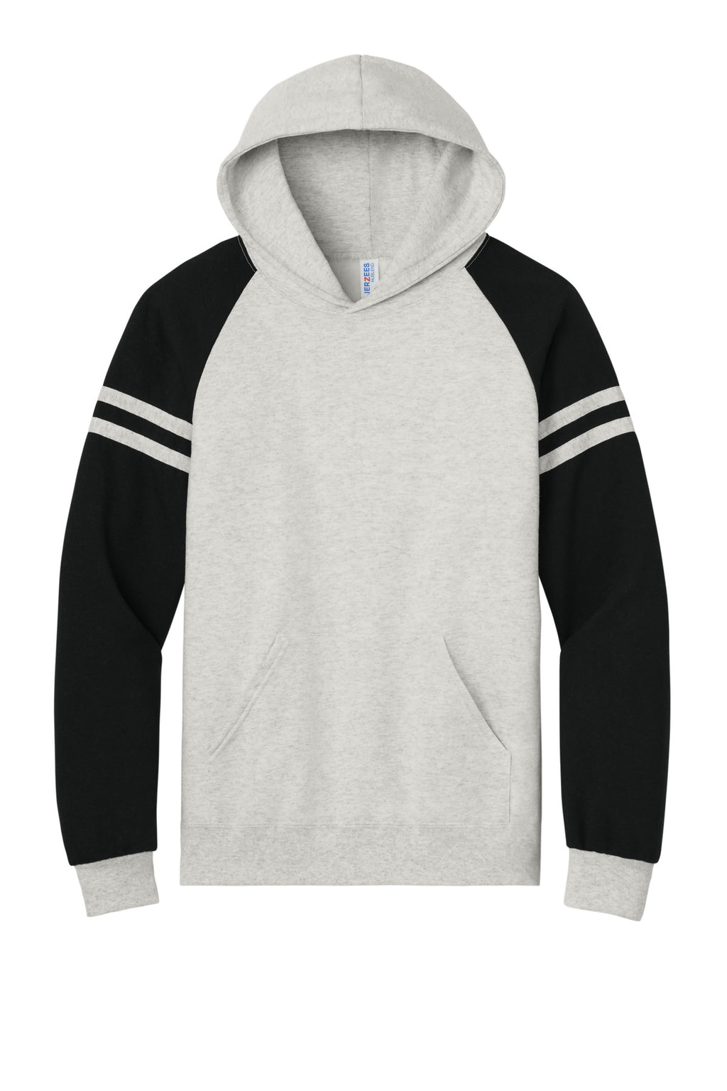Jerzees Unisex NuBlend Varsity Colorblock Hooded Sweatshirt 97C