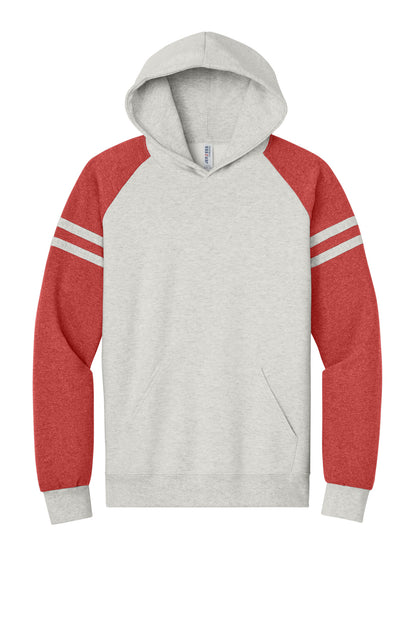 Jerzees Unisex NuBlend Varsity Colorblock Hooded Sweatshirt 97C