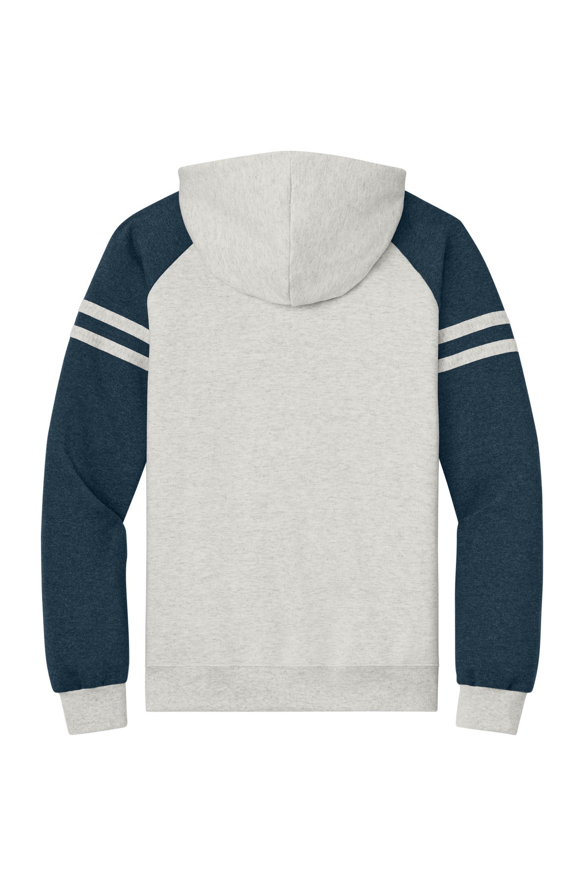 Jerzees Unisex NuBlend Varsity Colorblock Hooded Sweatshirt 97C