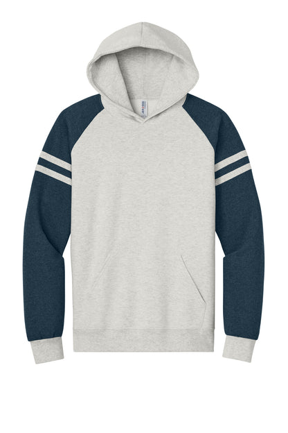 Jerzees Unisex NuBlend Varsity Colorblock Hooded Sweatshirt 97C