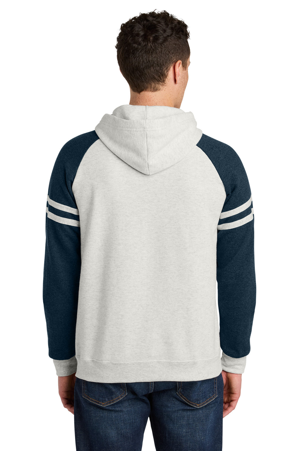 Jerzees Unisex NuBlend Varsity Colorblock Hooded Sweatshirt 97C