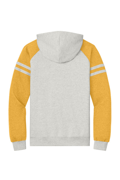 Jerzees Unisex NuBlend Varsity Colorblock Hooded Sweatshirt 97C