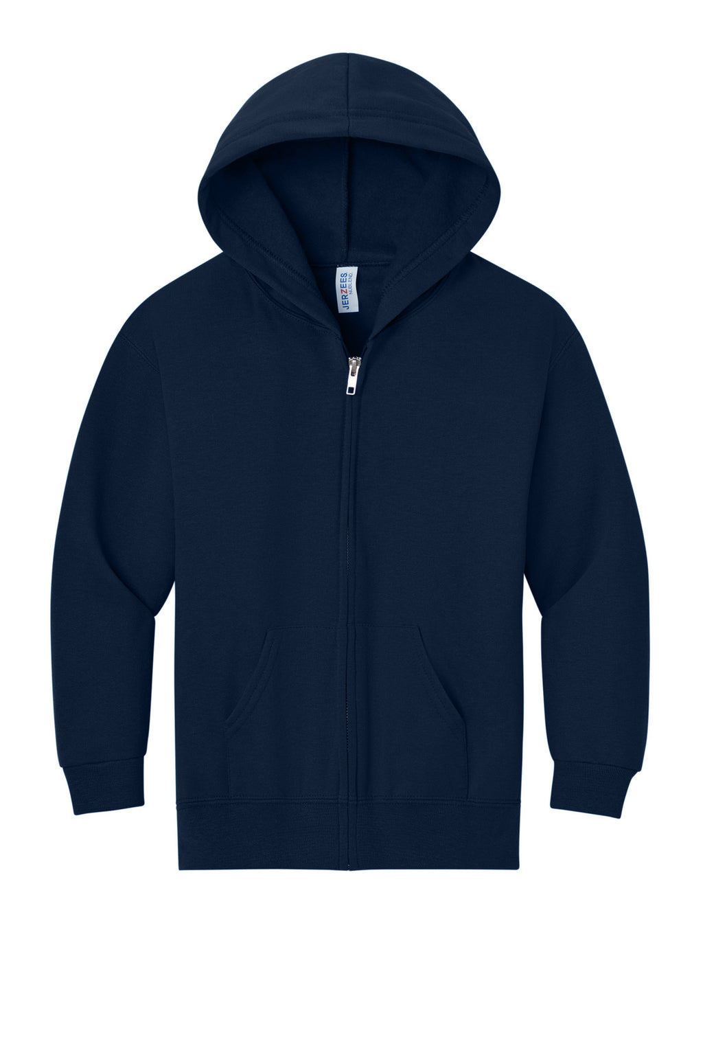 Jerzees - Youth NuBlend Full-Zip Hooded Sweatshirt.  993B