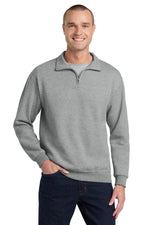 Jerzees - NuBlend 1/4-Zip Cadet Collar Sweatshirt. 995M