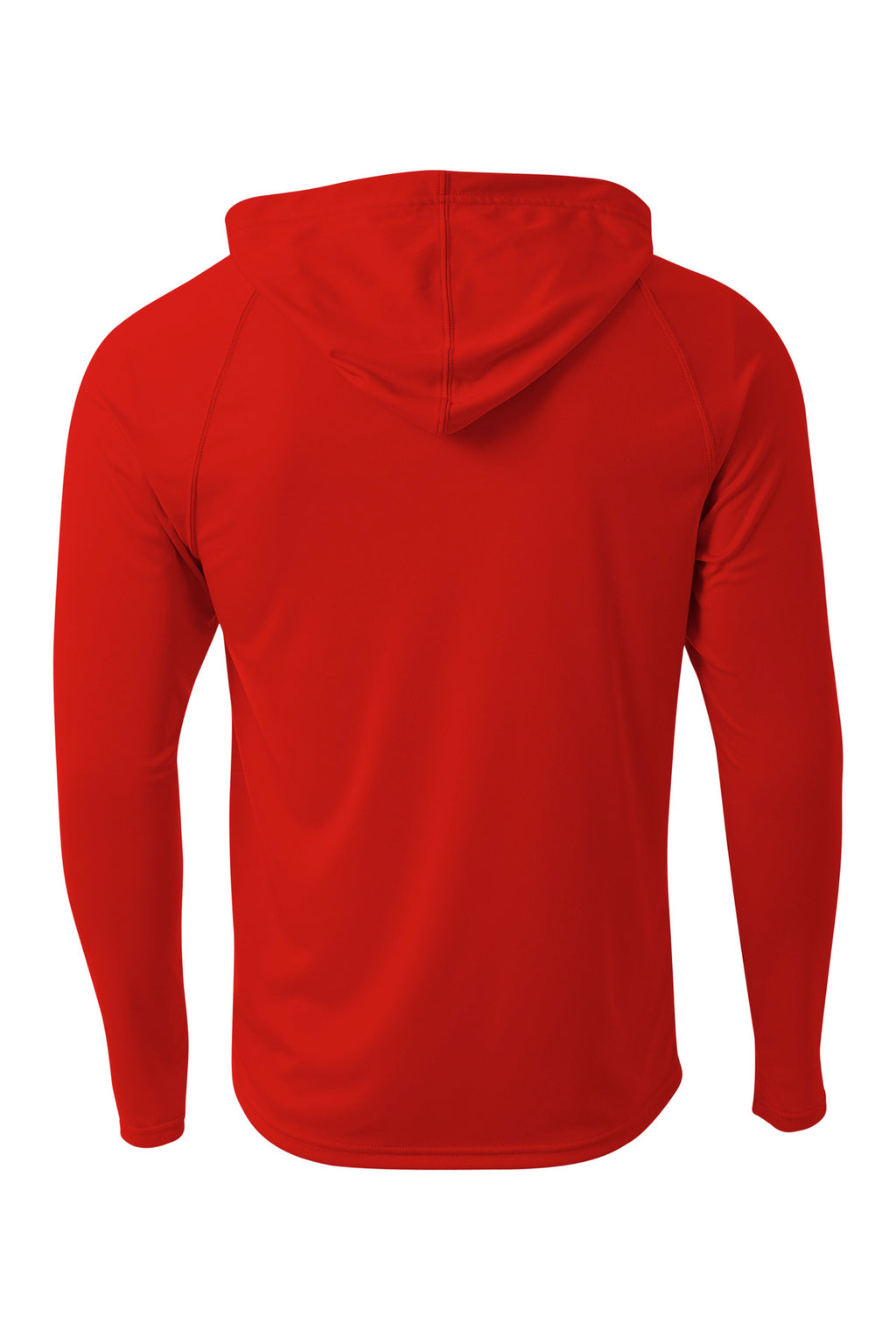 close up of hood opening on a4 cooling performance tee a4n3409 – diy printz