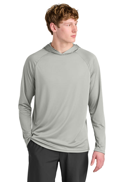 cuffs and sleeve detail on a4 cooling performance hooded long sleeve tee – diy printz