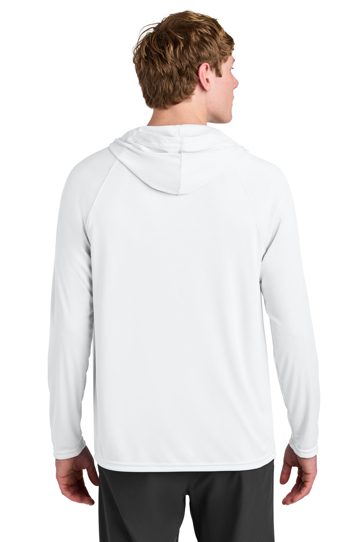 lifestyle image of group wearing a4 cooling performance hooded tees – diy printz