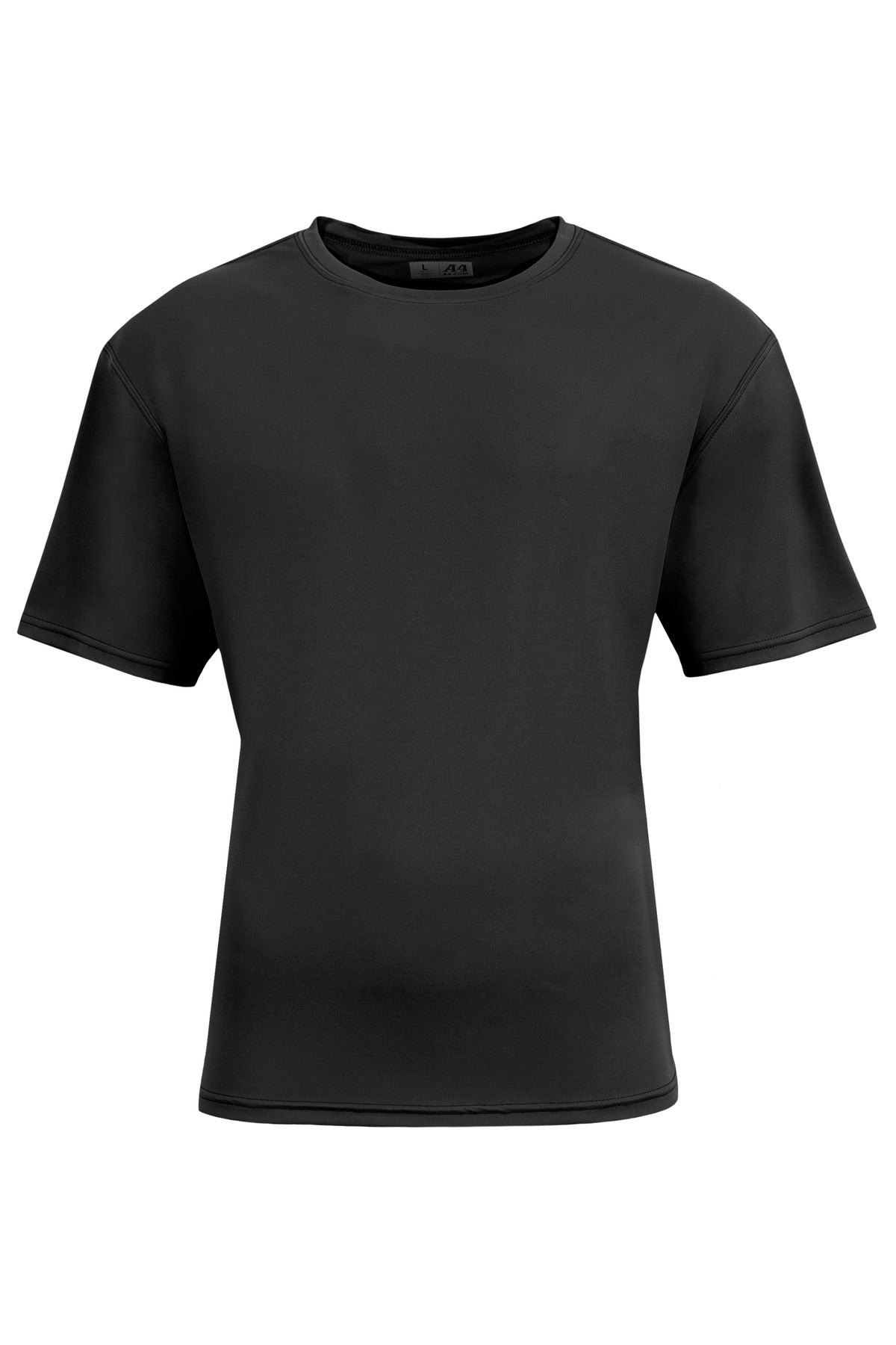 3.4 ounce performance polyester fabric detail on a4 airflex tee – diy printz
