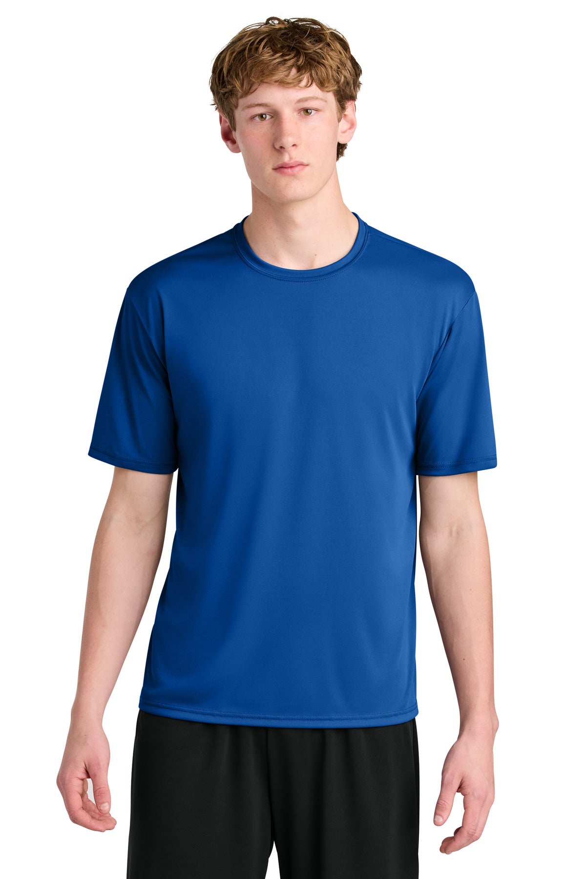 a4 airflex short sleeve tee styled with athletic shorts – diy printz