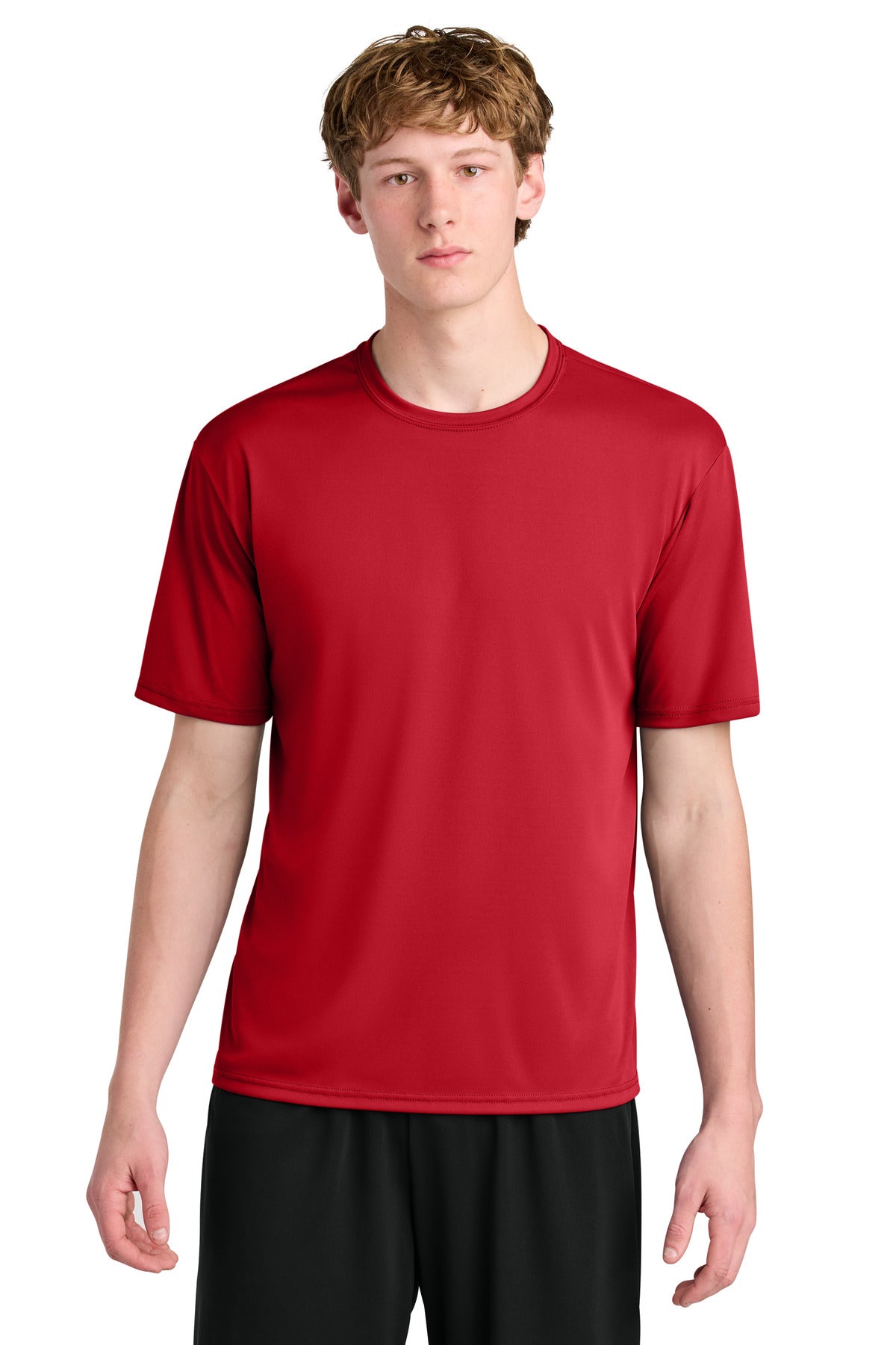 close up of smooth print ready surface on a4 airflex short sleeve tee – diy printz