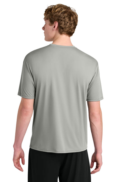athlete stretching in a4 airflex short sleeve tee a4n3531 – diy printz