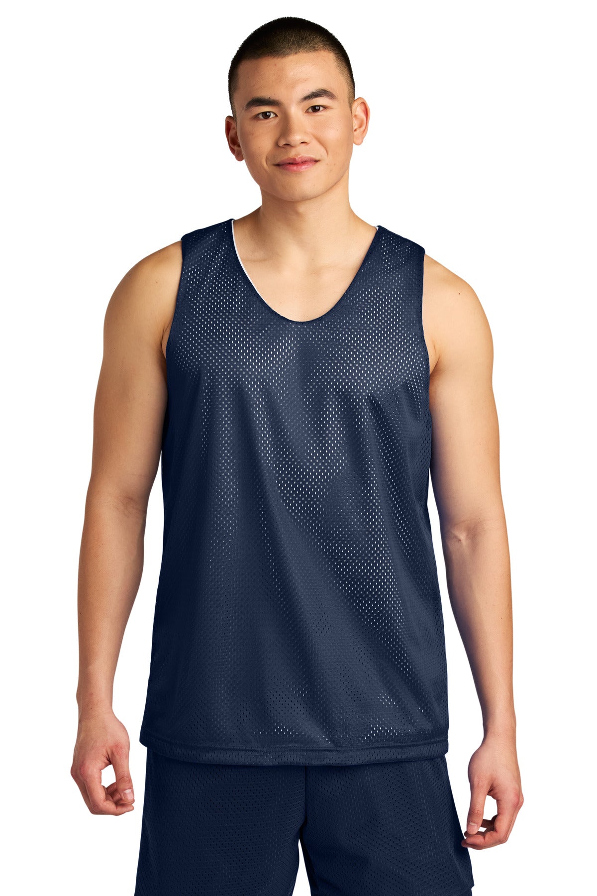 3.4 ounce polyester mesh texture on a4 sprint reversible tank – diy printz