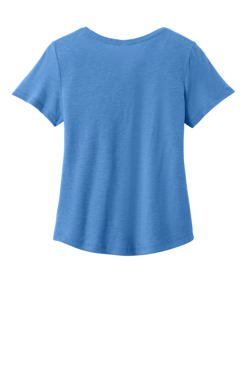three quarter back angle of allmade womens relaxed tri blend scoop neck tee – diy printz
