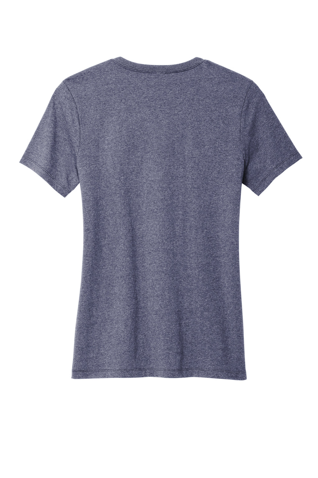 model wearing allmade womens recycled blend v neck tee in casual outfit – diy printz