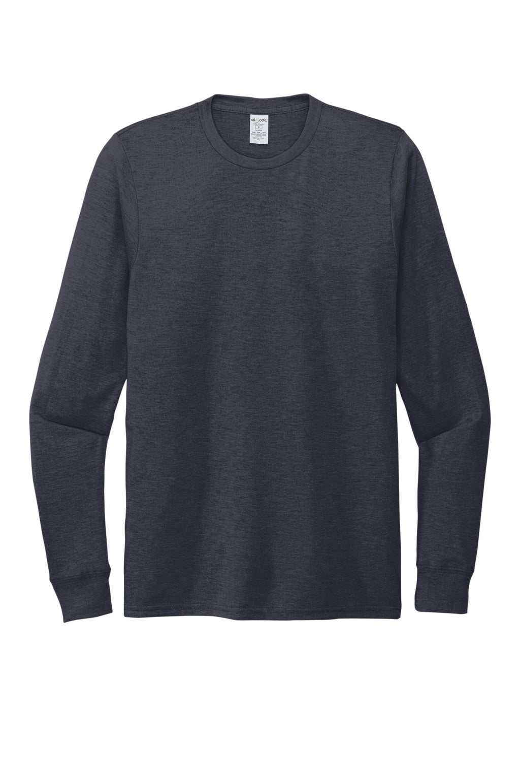 Blank long sleeve shirt folded flat for rush DTF shirt orders