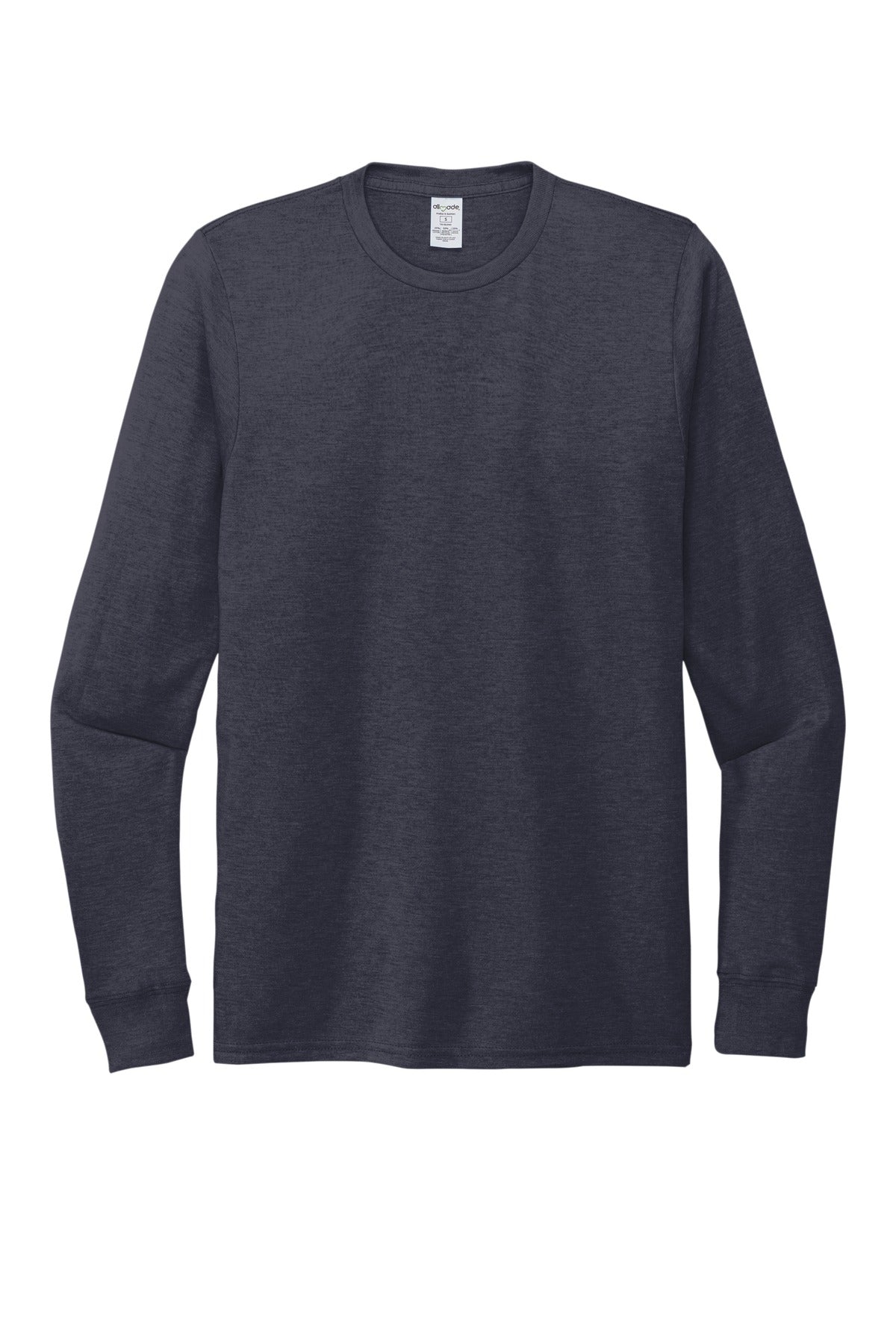 Blank long sleeve shirt folded flat for rush DTF shirt orders