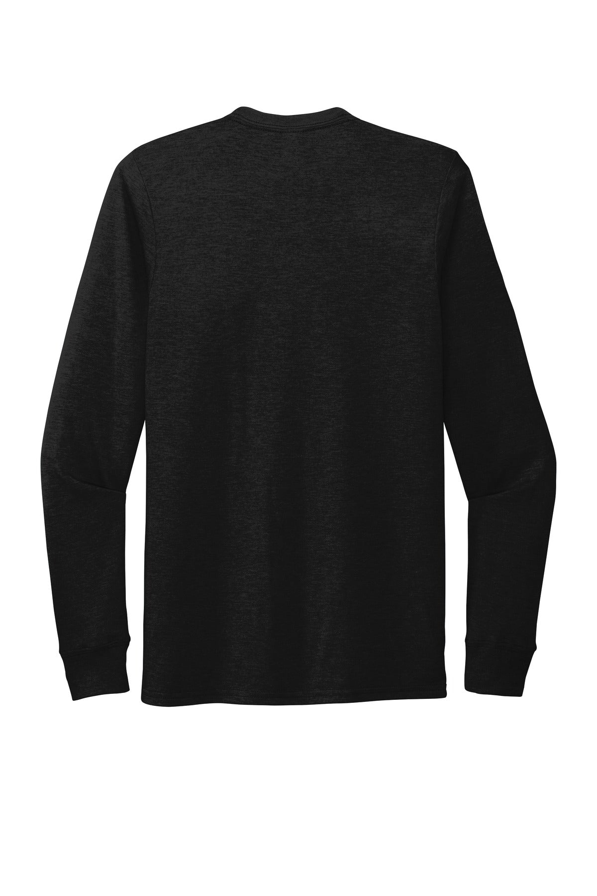 Blank long sleeve t-shirt back neckline for DTF custom shirts
