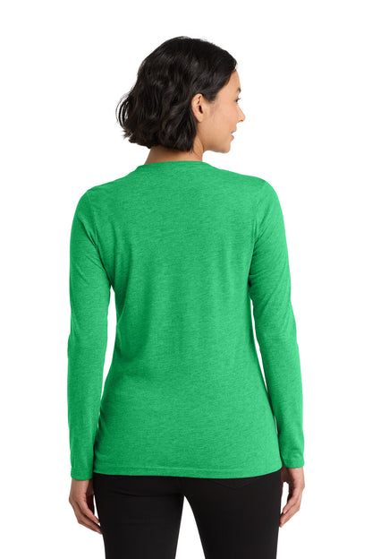 Allmade   Women's Tri-Blend Long Sleeve Tee AL6008