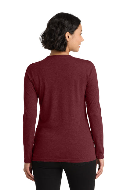 Allmade   Women's Tri-Blend Long Sleeve Tee AL6008