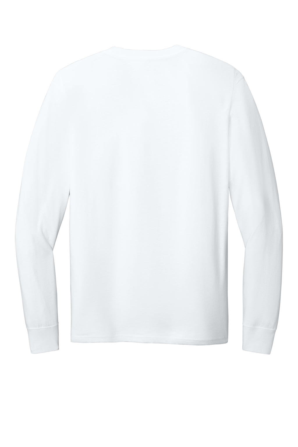 Unisex long sleeve organic tee flat lay image
