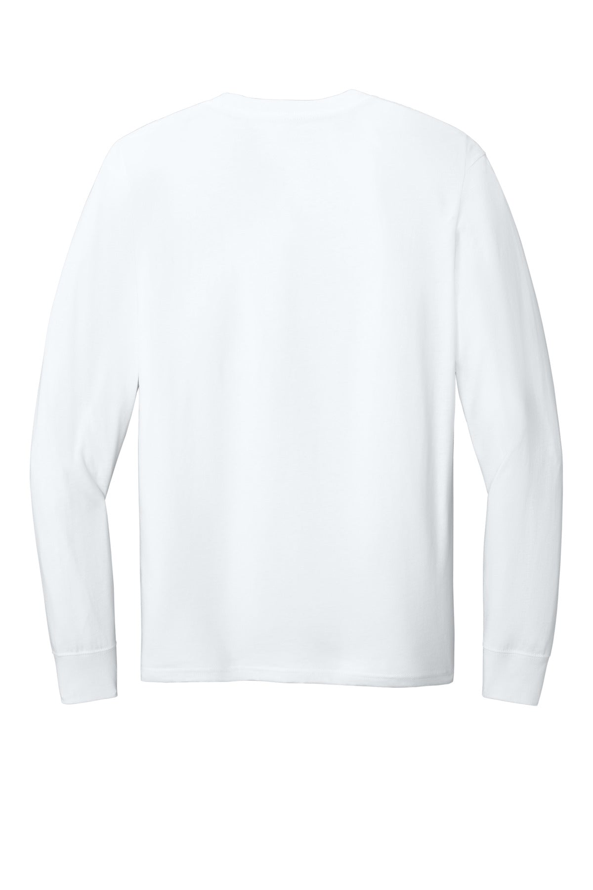 Unisex long sleeve organic tee flat lay image