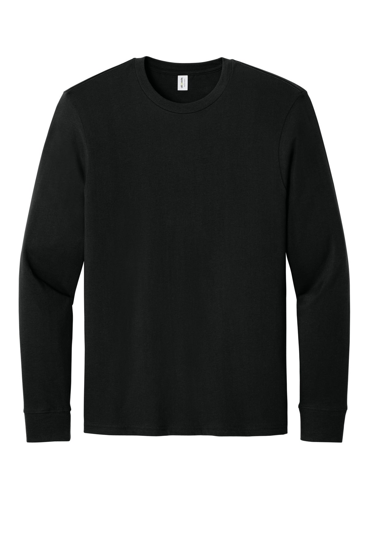 Shoulder-to-shoulder taping detail on long sleeve tee