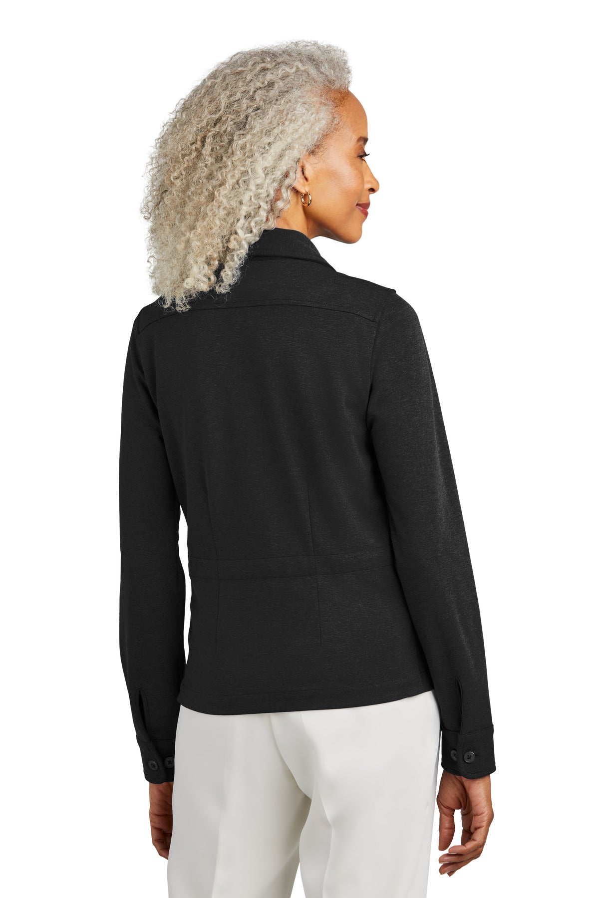 Brooks Brothers Women's Mid-Layer Stretch Button Jacket BB18205