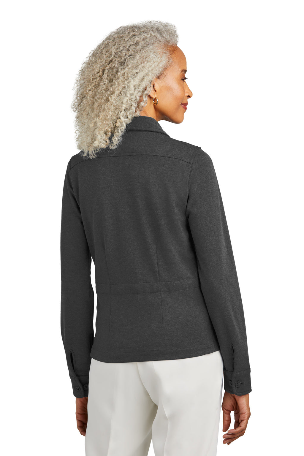 Brooks Brothers Women's Mid-Layer Stretch Button Jacket BB18205