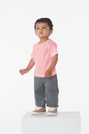 BELLA+CANVAS infant tee folded for boutique display