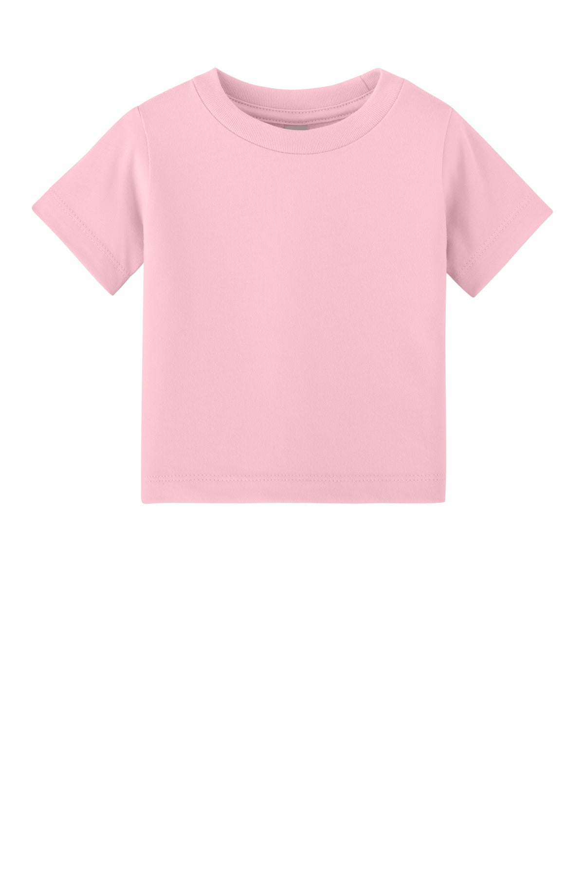 BC3001B short sleeve baby tee side seam detail